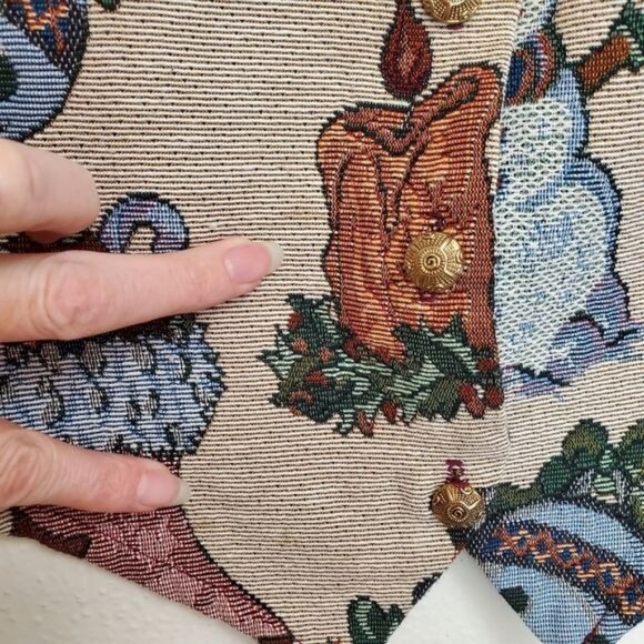 Vintage Backwood Blues Ugly Christmas Vest - Picture 5 of 11